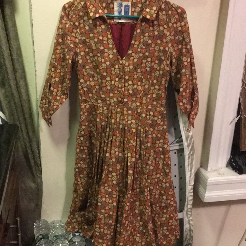 Autumn shirtdress🍁 (reminds me of Christy Dawn dress)